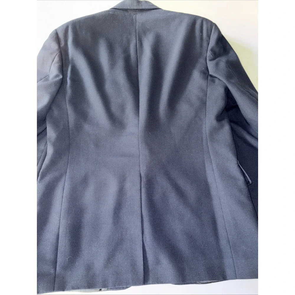 Palm Beach Navy Blue Blazer 42R Lined 2 Gold Button EUC‎ Sport Coat Grandpacore